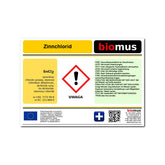 Zinnchlorid. Wasserfrei 1kg BIOMUS - Biolaboratorium